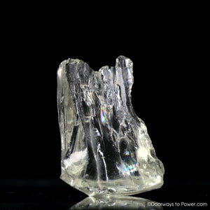 Elder Clear Monatomic Andara Crystal w/ Rainbow Light