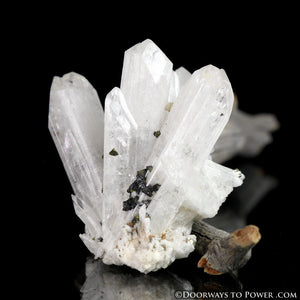 Danburite Synergy 12 Twin Crystal Cluster w/ Pyrite "Higher Octave"