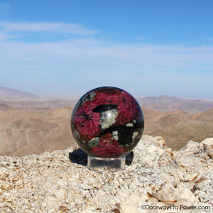 Eudialyte Aegirine Crystal Sphere A +++ Collectors Quality"