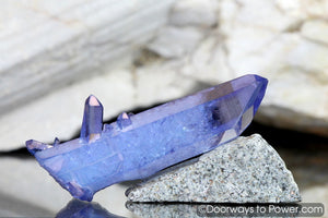 Tanzan Aura Arkansas Quartz Pleiadian Starbrary Crystal