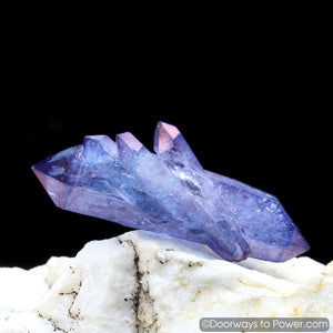 Tanzan Aura Himalayan Quartz Record Keeper Crystal - RARE