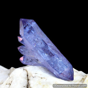 Tanzan Aura Himalayan Quartz Record Keeper Crystal - RARE