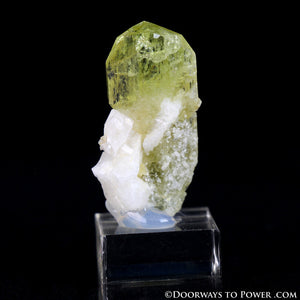 Fine Brazilianite with Albite and Muscovite Specimen