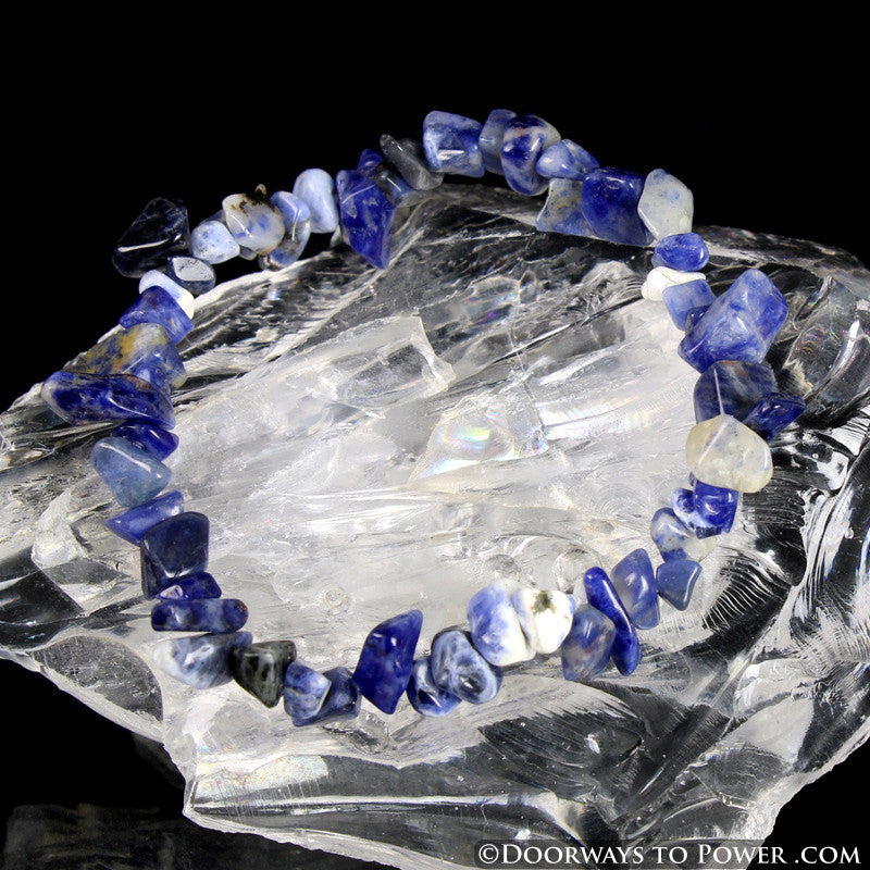 Sodalite Healing Crystal Energy Bracelet Blessed & Energized
