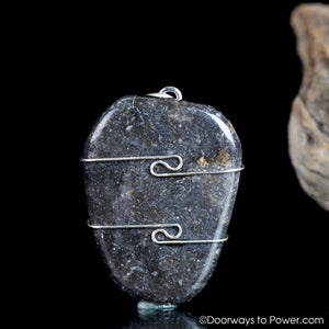 Powerful Master Shamanite Pendant .925 SS