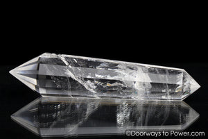 Rare 4.4" John of God 12 Sided Vogel Devic Temple Crystal Wand