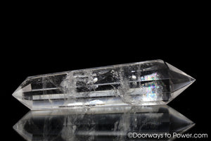 Rare 4.4" John of God 12 Sided Vogel Devic Temple Crystal Wand