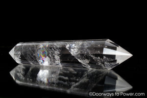 Rare 4.4" John of God 12 Sided Vogel Devic Temple Crystal Wand