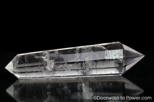 Rare 4.4" John of God 12 Sided Vogel Devic Temple Crystal Wand
