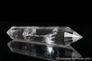 Rare 4.4" John of God 12 Sided Vogel Devic Temple Crystal Wand
