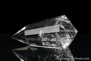 Amazing John of God 12 Sided Vogel Devic Temple Master Crystal Healing Wand