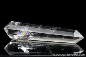 John of God Crystal 12 Sided Vogel Wand 4.3" 'Highly Energized'