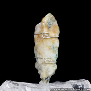 Phenacite Synergy 12 Stone Pendant .925 SS