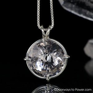 Danburite Radiant Heart Pendant Signature Collection