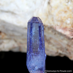 Tanzine Tanzan Aura Himalayan Quartz Manifestation Crystal