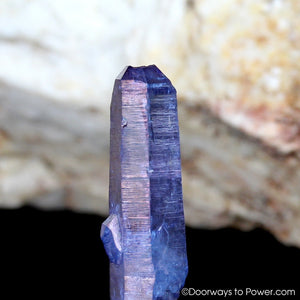 Tanzine Tanzan Aura Himalayan Quartz Manifestation Crystal