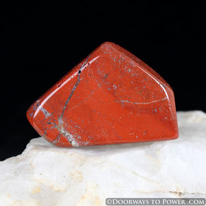 Red Fire Azeztulite Crystal Polished # 6
