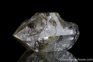 Herkimer Diamond 'Shifter' Double Terminated Channeling Crystal