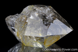 Herkimer Diamond 'Shifter' Double Terminated Channeling Crystal