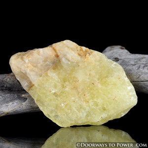 Agni Gold Danburite Crystal 'Holy Fire' Raw Synergy 12 Stone
