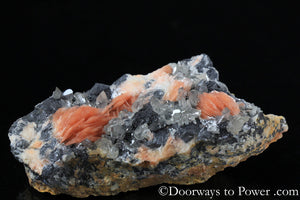 Cerussite & Barite Specimen Morocco