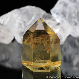 John of God Blessed Citrine Abundance Casa Crystal Point