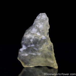 Libyan Desert Glass Specimen Libyan Gold Tektite 29 million yrs old & like Moldavite