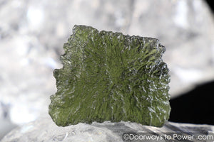 Moldavite Tektite Synergy 12 Stone "The Grail Stone"
