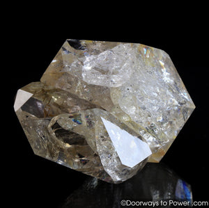 Herkimer Diamond Double Terminated Tantric Twin Record Keeper Crystal