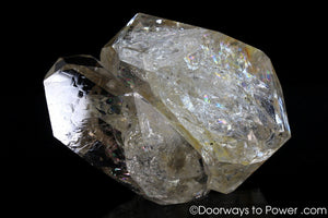 Herkimer Diamond Double Terminated Tantric Twin Record Keeper Crystal