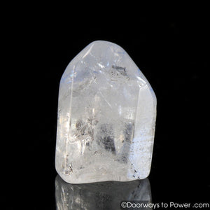 Dumortierite Quartz Crystal Point A ++