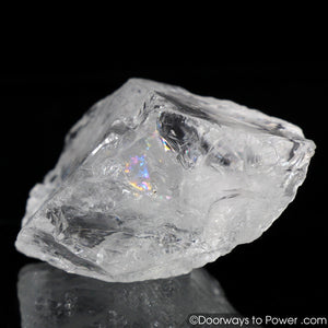 Satyaloka Azeztulite Crystal w/ Rainbows