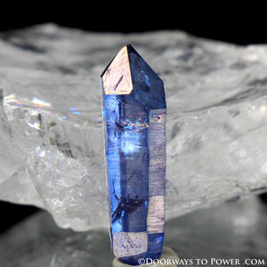 Tanzine Aura Himalayan Quartz Record Keeper Crystal - Rare