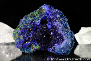 Royal Blue Azurite with Malachite Mineral Specimen A +++ Quality