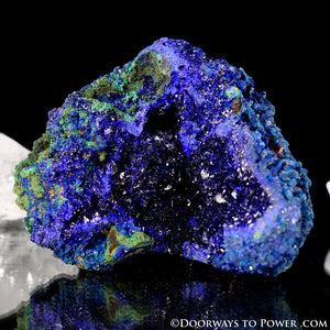 Royal Blue Azurite with Malachite Mineral Specimen A +++ Quality