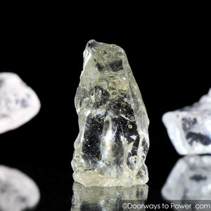 Elder Clear Monatomic Andara Crystal Point w/ Rainbows