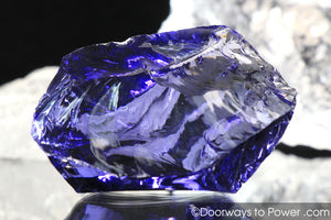 Violet Flame Sovereign Amethyst Monatomic Andara Crystal