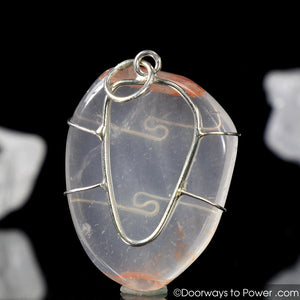 Pink Fire Azeztulite Pendant Azozeo Super Activated