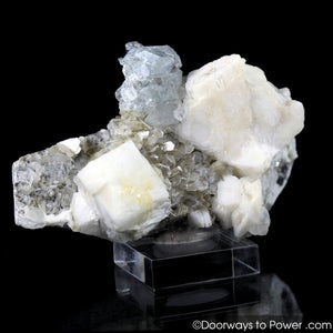 Goshenite on Muscovite Specimen A+++ Collector Quality