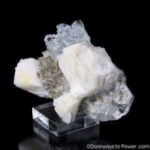 Goshenite on Muscovite Specimen A+++ Collector Quality