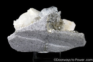 Goshenite on Muscovite Specimen A+++ Collector Quality