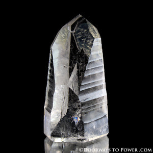 Lemurian Seed Manifestation Crystal w/ Pleiadian Starbrary Record Keeper Time Link