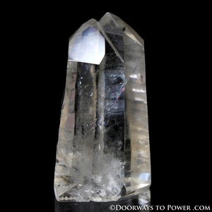 Lemurian Seed Quartz Pleiadian Starbrary Tantric Twin Crystal Point A +++
