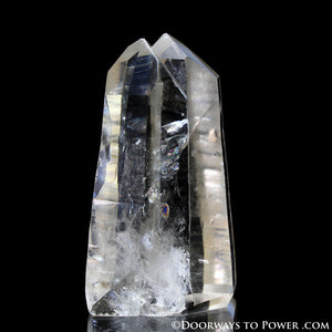 Lemurian Seed Quartz Pleiadian Starbrary Tantric Twin Crystal Point A +++