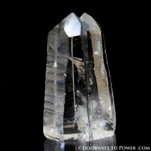 Lemurian Seed Quartz Pleiadian Starbrary Tantric Twin Crystal Point A +++