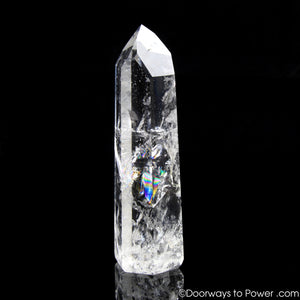 John of God Devic Temple Casa Crystal Point w/ Rainbows