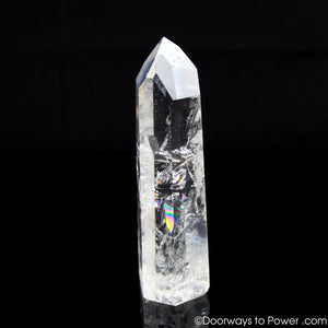 John of God Devic Temple Casa Crystal Point w/ Rainbows