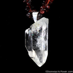 Beautiful John of God Blessed Chakra Twin Crystal Necklace