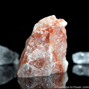 Pink Fire Azeztulite Altar Stone Crystal 2.45" Azozeo Activated RESERVED FOR MARI DO NOT PURCHASE