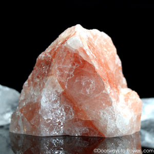 Pink Fire Azeztulite Altar Stone Crystal 2.45" Azozeo Activated RESERVED FOR MARI DO NOT PURCHASE